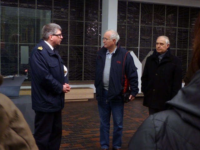 Bündnis für den Erhalt des Marine- und Bundeswehrstandortes Kiel - in Laboe am 03.02.2012