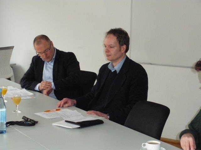Rainer Kreutz und Robert Vollborn