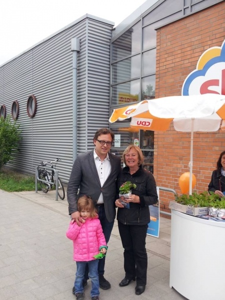 Erika Diehr und Stefan Kruber beim OV Schilksee
