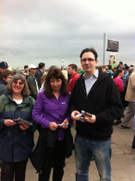 Sigrid Schröter, Elisabeth Pier und Patrick Coquelin