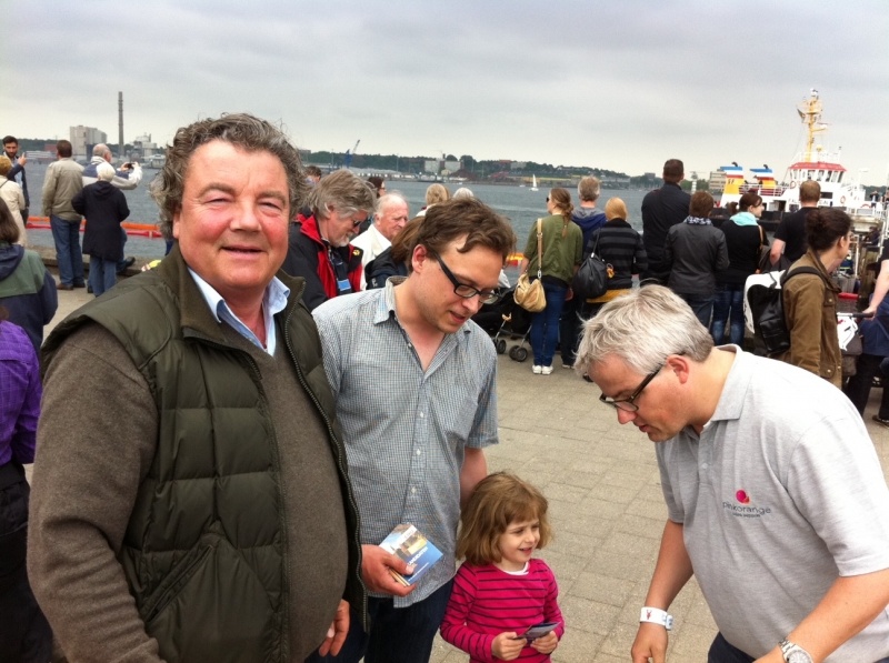 Stefan Kruber mit Alina, Kay Gregersen und Thomas Stritzl
