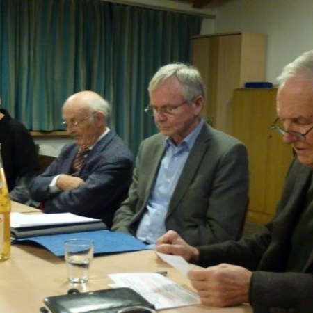 Jutta Weiß, Dieter Engler, Armin Mack und Herbert Kulbarsch